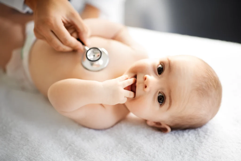 Bebê Recém Nascido consulta médica